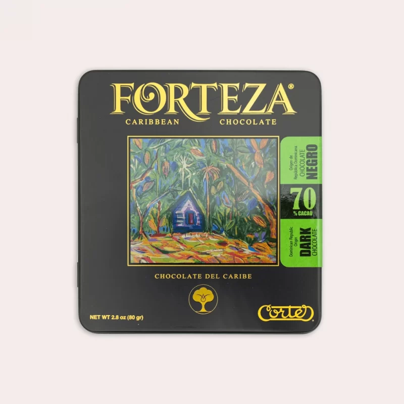 Chocolate Negro 70% Cacao, Origen República Dominicana - 70% Cacao Dark Chocolate, Dominican Republic Origin